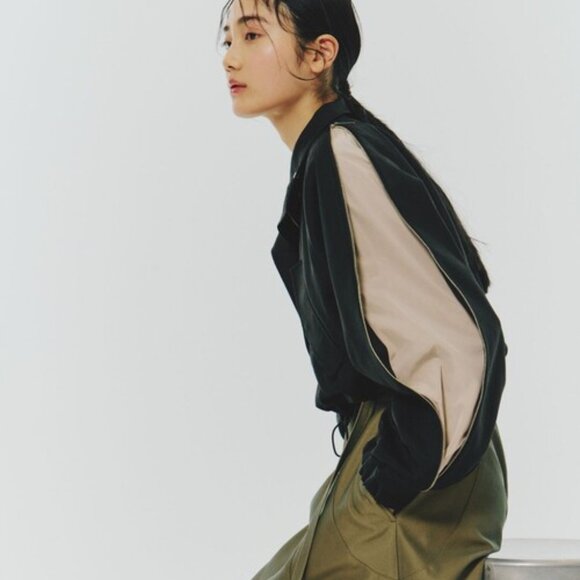 Blouson Outerwear Zip-Up Jacket - Picture 6 of 13